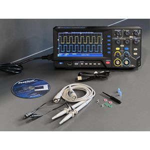 Produktbild für Oszilloskop PeakTech P 1404, 2 Kanäle, mit USB-A, 1 GSa/s