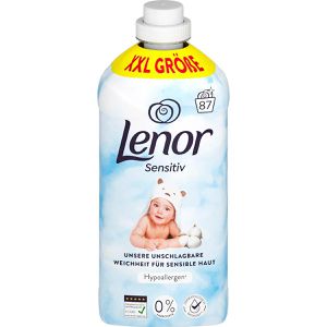 Produktbild für Weichspüler Lenor Sensitiv, ohne Farbstoffe, XXL Größe