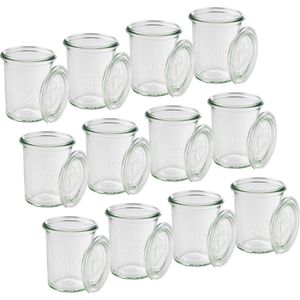 Einmachglas APS Weck-Glas, mit Glasdeckel