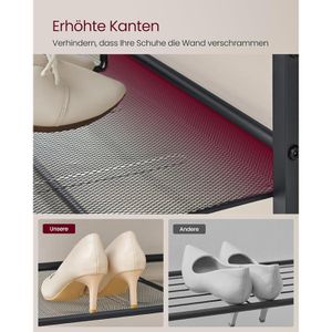 Produktbild für Schuhregal Vasagle LBS038K01, aus Metall