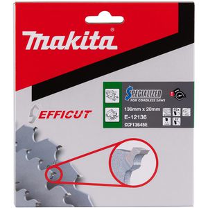 Produktbild für Kreissägeblatt Makita E-12136, EFFICUT