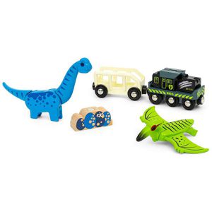 Produktbild für Spielzeugeisenbahn BRIO 36096 Dinosaurier Batteriezug