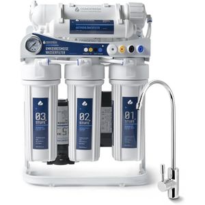 Produktbild für Osmoseanlage OsmoFresh Proline X3 - 600 GPD, Untertisch, weiß