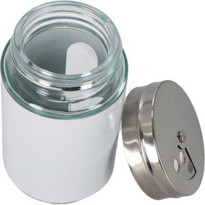 Produktbild für Gewürzgläser Zeller 19793, aus Glas mit Metallmantel &amp; -deckel