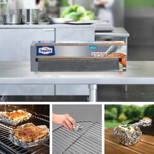 Produktbild für Alufolie Toppits 30cm x 200m