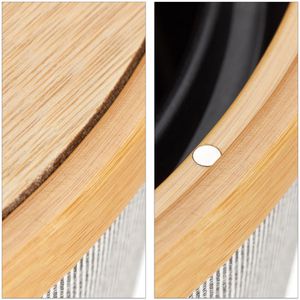 Produktbild für Papierkorb Relaxdays 10021487, Bambus