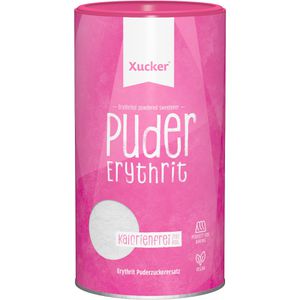 Zucker Xucker Puder Erythrit, weißer Zucker