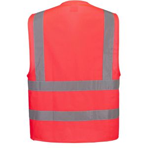 Produktbild für Warnweste Portwest Vest-Port C470, rot