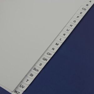 Produktbild für Register Böttcher-AG Premium, A5, A-Z