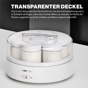 Produktbild für Joghurtbereiter Clatronic Joghurt-Maker JM 3344
