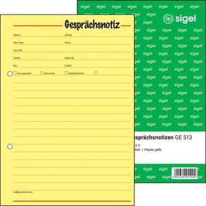 Gesprächsnotiz