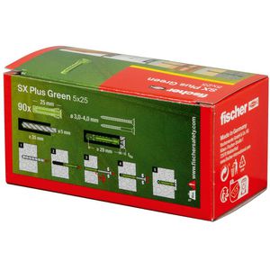 Produktbild für Dübel Fischer 567806, SX Plus Green