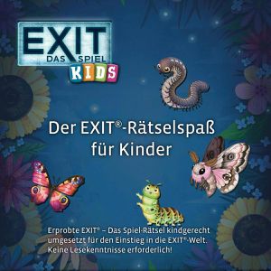 Produktbild für Kartenspiel Kosmos EXIT - Krabbeliger Rätselspaß
