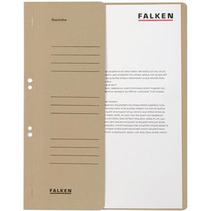 Produktbild für Ösenhefter Falken 80000508, A4, grau