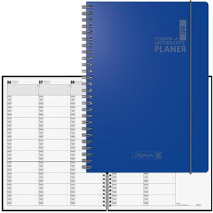Produktbild für Lehrerkalender Brunnen 1075761307, blau, Schuljahr 2026/2027