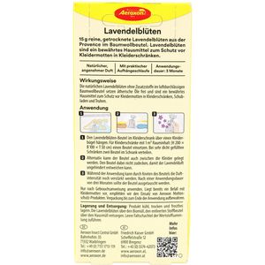 Produktbild für Mottenschutz Aeroxon Lavendelblüten-Beutel
