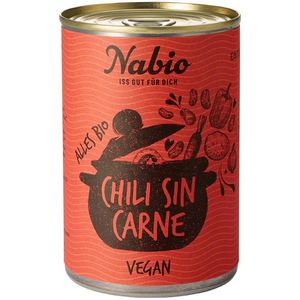 Fertiggericht Nabio Chili sin Carne, Bio