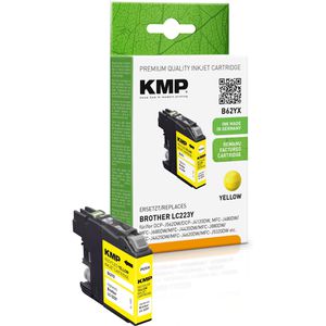 Tinte KMP B62YX für Brother LC-223Y