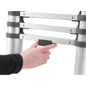 Produktbild für Teleskopleiter Hailo FlexLine T80, 7113-131, Länge 3,8m