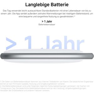 Produktbild für Bluetooth-Tracker Xiaomi Smart Tag, für iOS &amp; Android