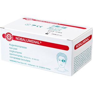 Produktbild für Augenkompressen Nobamed Nobalumenal Vlies, unsteril