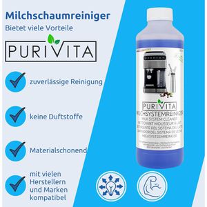 Produktbild für Milchschaumreiniger Purivita für Sahnespender&amp;Kaffeeautomaten