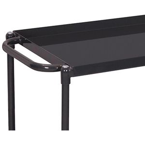 Produktbild für Tischwagen VARIOfit sw-700.510/AG, aus Metall