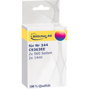 Produktbild für Tinte Böttcher-AG für HP 344, C9363EE