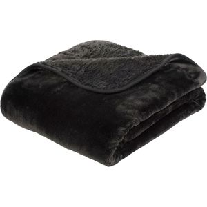 Produktbild für Kuscheldecke Gözze Premium Cashmere Feeling, schwarz