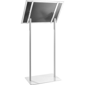 Produktbild für Infoständer Böttcher-AG aus Aluminium, silber, A2