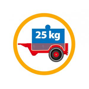 Produktbild für Rutschauto-Zubehör BIG 800056292, Caddy rot