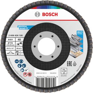 Produktbild für Fächerschleifscheibe Bosch X451, 2608626171