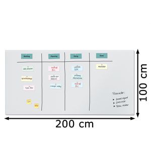 Produktbild für Glas-Magnettafel Sigel GL525 Artverum, inkl. 2 Magnete
