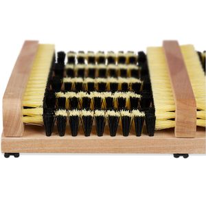 Produktbild für Schuhabstreifer Relaxdays aus Holz, für außen