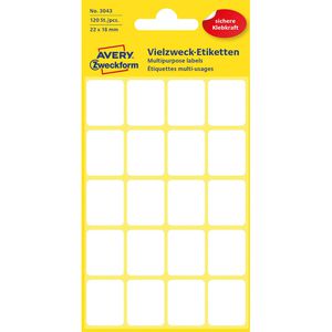 Vielzwecketiketten Zweckform 3043, weiß