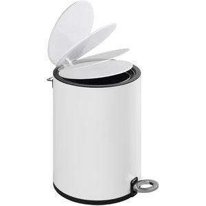 Produktbild für Mülleimer Wenko Monza Easy Close, weiß