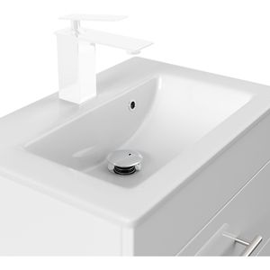 Produktbild für Waschtisch Posseik Portus 500 SlimLine, hängend,weiß hochglanz