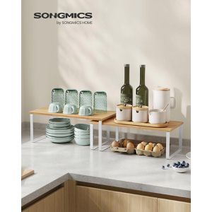 Produktbild für Küchenregal Songmics KCS200W01, braun, 2er Set