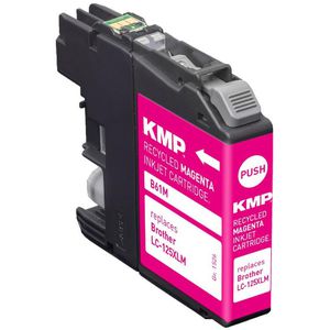 Produktbild für Tinte KMP B61M für Brother LC-125XLM