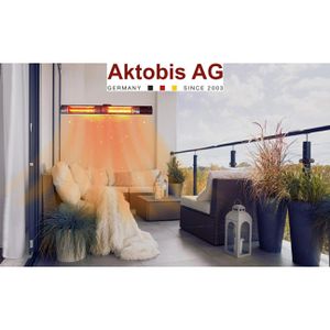 Produktbild für Heizstrahler Aktobis WDH-300WS, outdoor