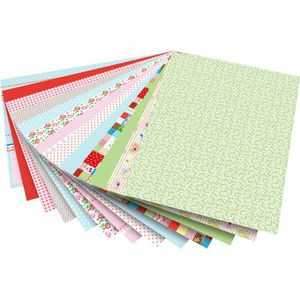 Produktbild für Motivpapier Folia 46849 Mittsommerland, 24 x 34 cm