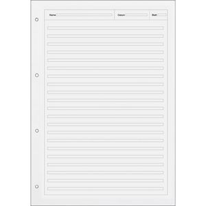 Produktbild für Arbeitsblock Herlitz 215038 x-book, A4, liniert