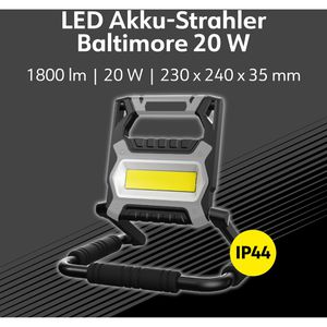 Produktbild für Baustrahler Müller-Licht Baltimore, LED, mit integriertem Akku