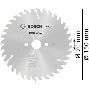 Produktbild für Kreissägeblatt Bosch PRO Wood, 2608640593