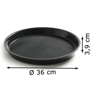 Produktbild für Serviertablett Hendi 878408, rund, Ø 36cm