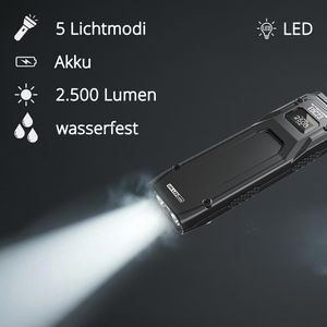 Produktbild für Taschenlampe Nitecore EDC23 SABER, LED, aufladbar