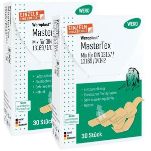 Produktbild für Pflaster Wero MasterTex Mix, 60 Strips