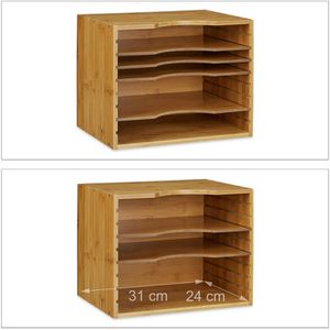 Produktbild für Briefablage Relaxdays A4 quer