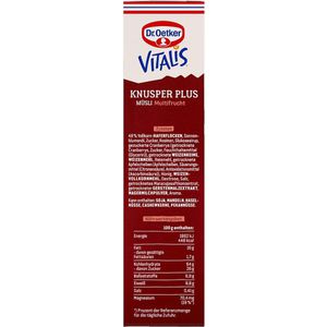 Produktbild für Müsli Dr.Oetker Vitalis KnusperPlus