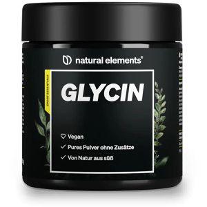 Produktbild für Aminosäuren natural-elements L-Glycin, Getränkepulver